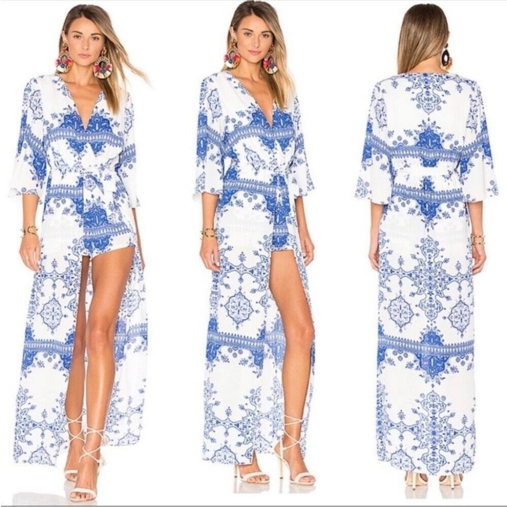 Lovers + Friends Romper Ashton Dress Romper | size small